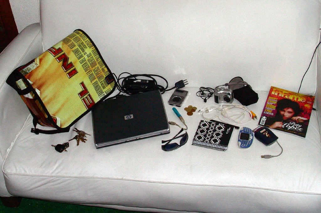 Coins and a small notebook