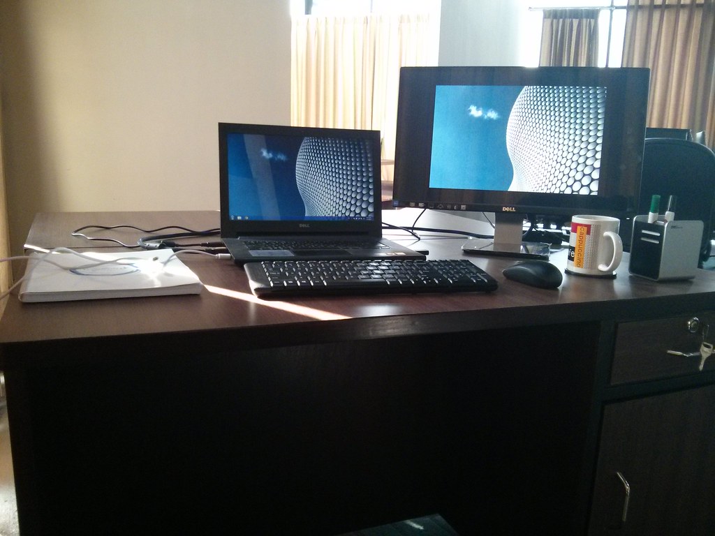 Office desk computer