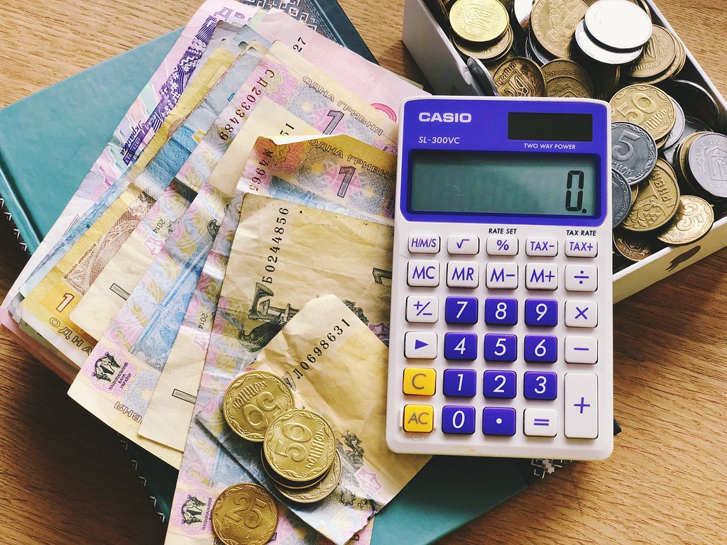 Un budget mensuel réparti en trois catégories