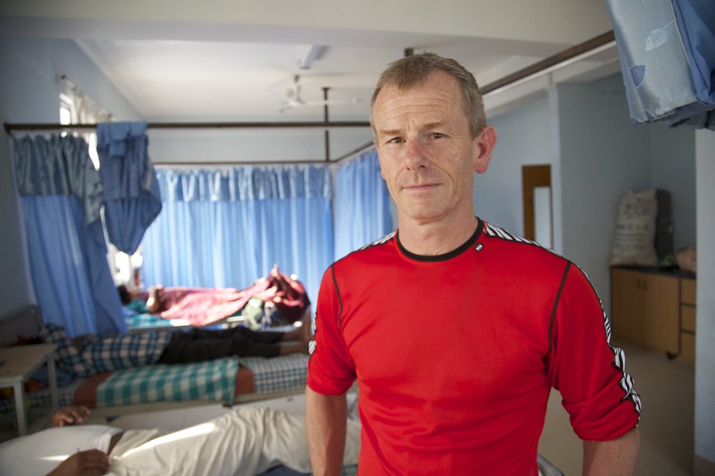 A physiotherapy treatment room